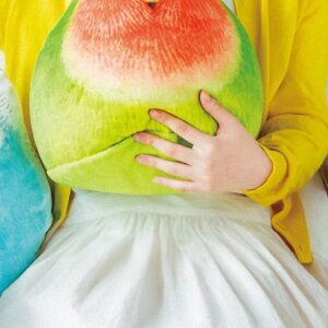 [現貨] 日本FELISSIMO 貓部 綠桃鸚鵡造型 抱枕YOU+MORE!×小鳥部　もっちりかわいい ふっくらインコ＆オウムクッションの会